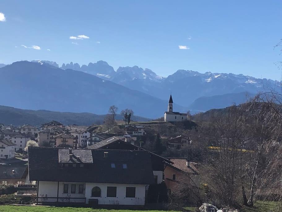Appartamento Luminoso, Giardino, Vista Dolomiti. Baselga di Pinè Exterior foto