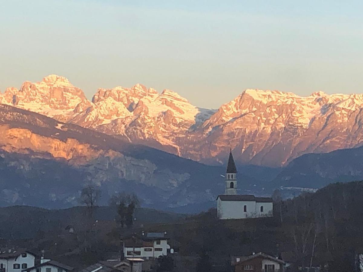 Appartamento Luminoso, Giardino, Vista Dolomiti. Baselga di Pinè Exterior foto